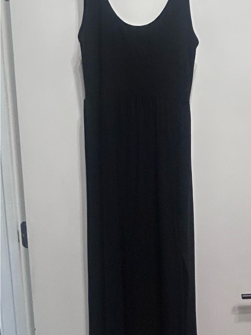a new day Black Sleeveless Maxi Dress